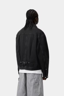 Belmar Jacket Black Stone Washed Carhartt Wip