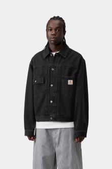 Belmar Jacket Black Stone Washed Carhartt Wip