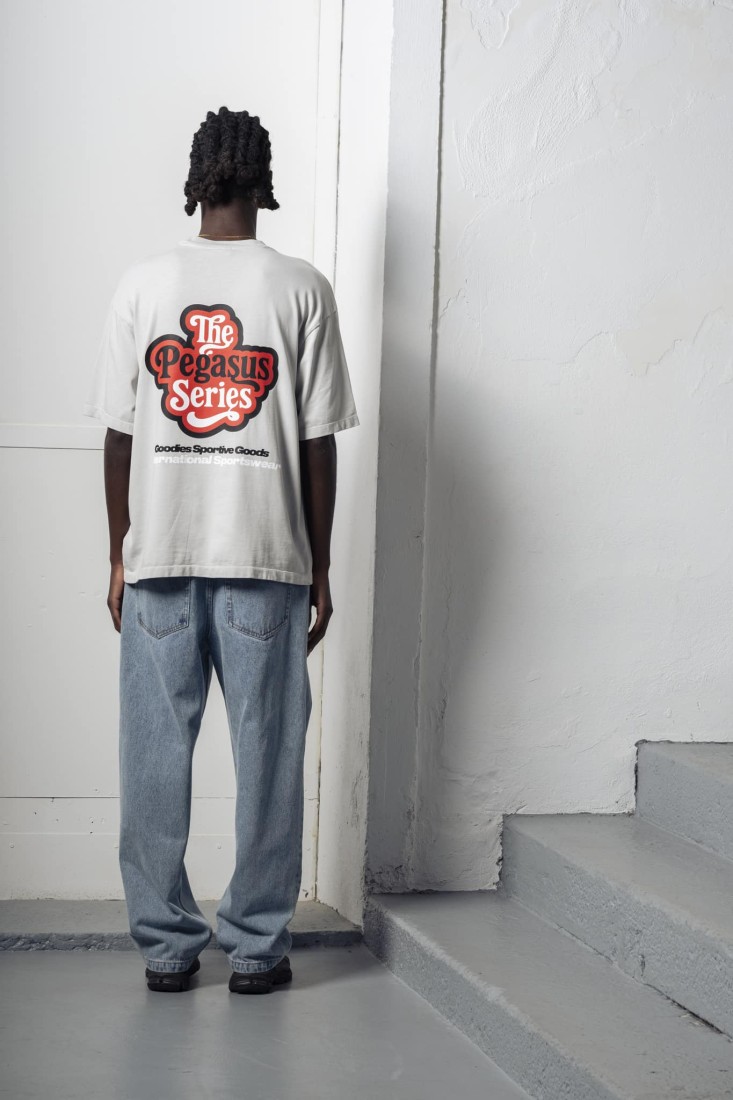 Pigeon Grey Tee Goodies Sportive