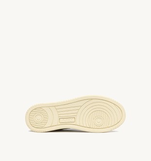 Medalist Low Leather Swoll White / Silver Autry