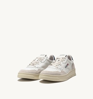 Medalist Low Leather / Suede Blue / Morel Autry