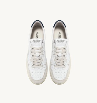 Medalist Low Leather / Suede Blue / Morel Autry