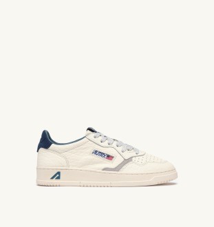 Medalist Low Leather Elephant / Suede Blue Depths / Vapor Autry