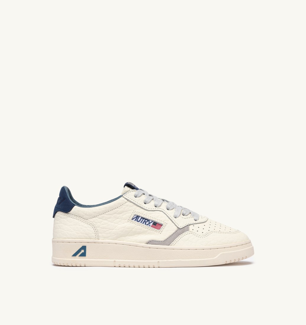 Medalist Low Leather Elephant / Suede Blue Depths / Vapor Autry