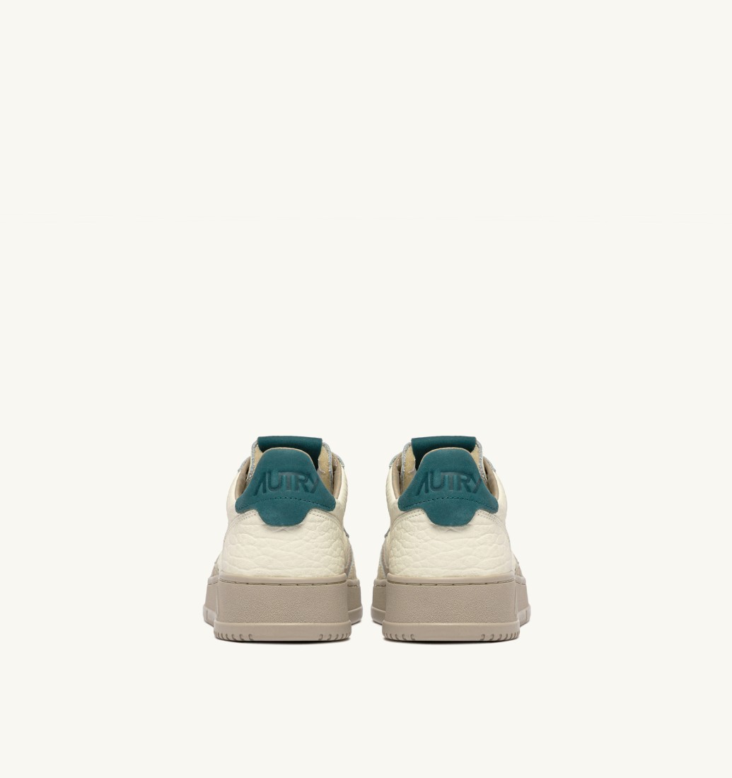 Medalist Low Leather Elephant / Suede Dark Sea / Feather Gray Autry