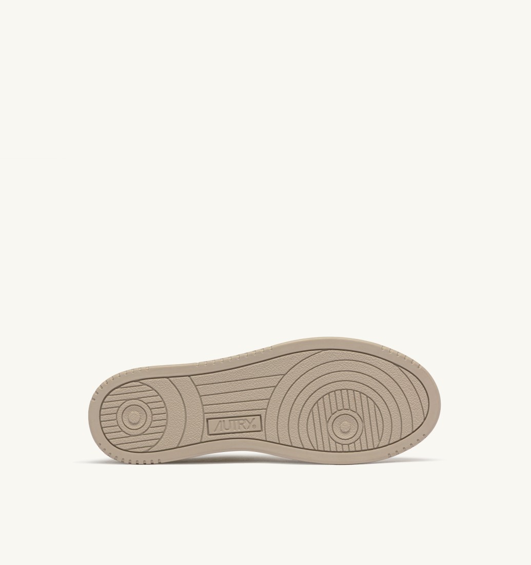 Medalist Low Leather Elephant / Suede Dark Sea / Feather Gray Autry