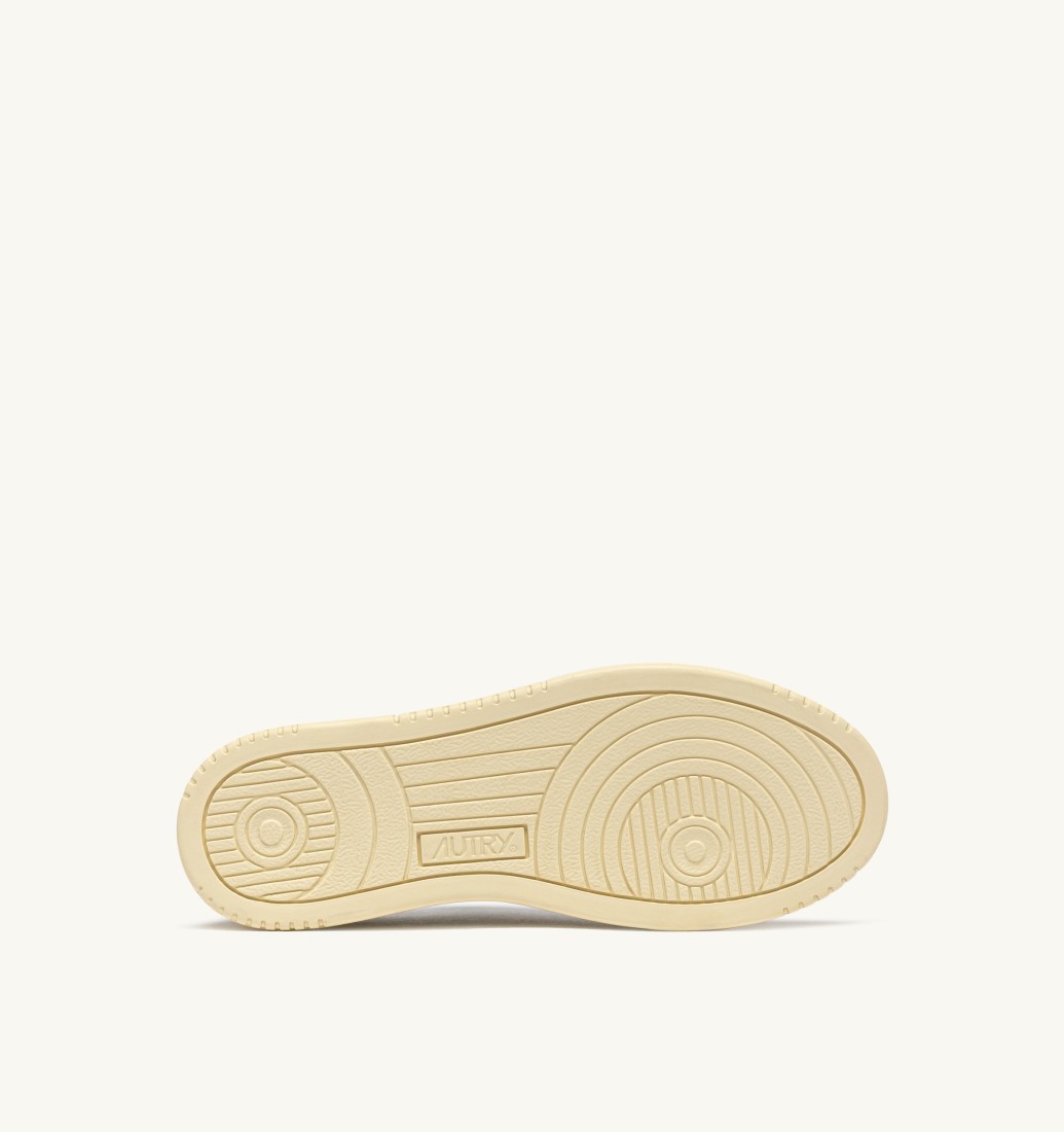 Basket Medalist Low Leather / Suede White / Fig Autry