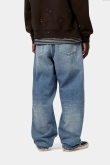 Landon Pant Blue, Destroy Wash, Splatter Carhartt WIP