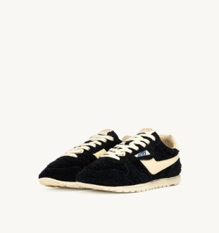 Basket Windspin Low Wom Suede / Leather Black / Rutabaga Autry