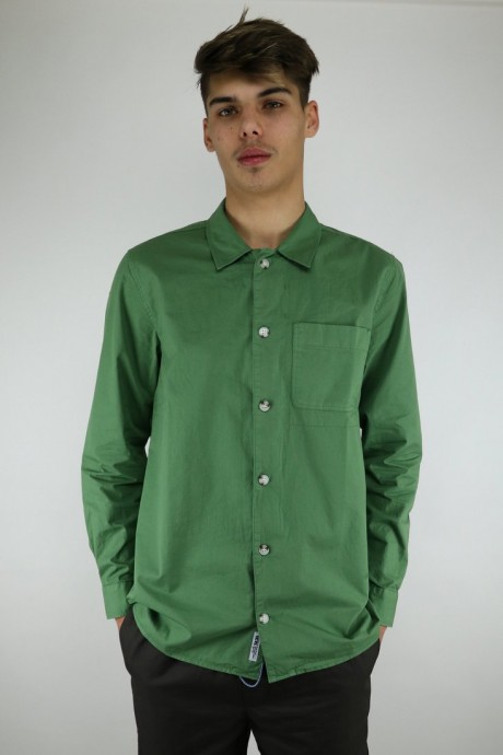 Aleksei Shirt Green Wood wood