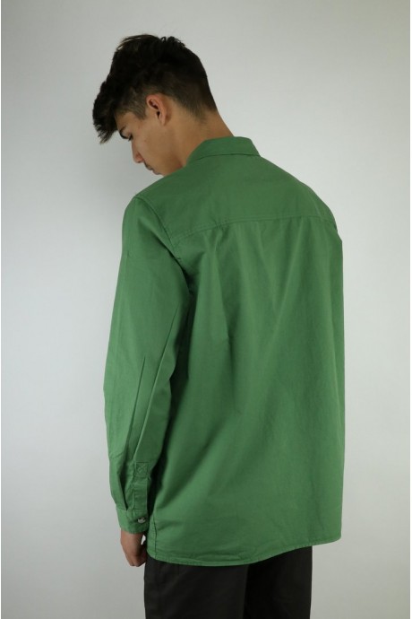 Aleksei Shirt Green Wood wood