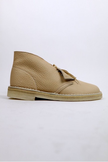 Desert Boot Leather Off White Clarks Original