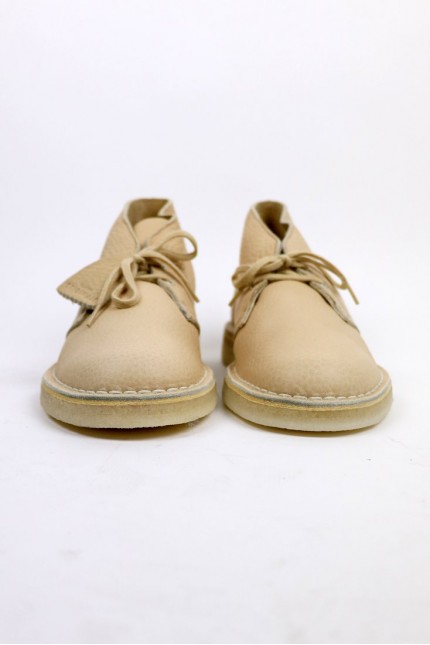 Desert Boot Leather Off White Clarks Original