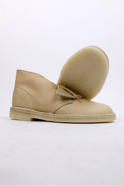 Desert Boot Leather Off White Clarks Original