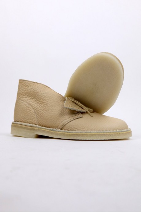 Desert Boot Leather Off White Clarks Original